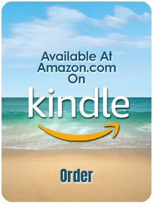 A beach with the words available at amazon. Com on kindle